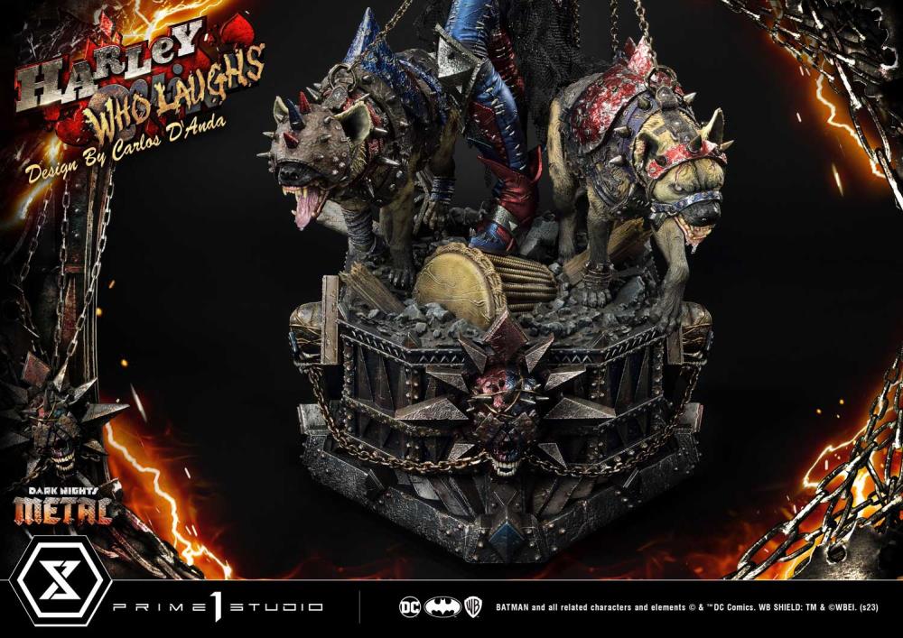 Dark Nights: Metal Museum Masterline Harley Who Laughs 1/3 Scale Statue Gallery Image 56