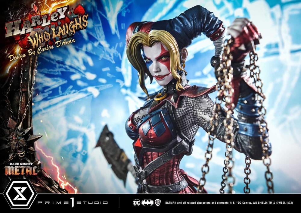 Dark Nights: Metal Museum Masterline Harley Who Laughs 1/3 Scale Statue Gallery Image 33