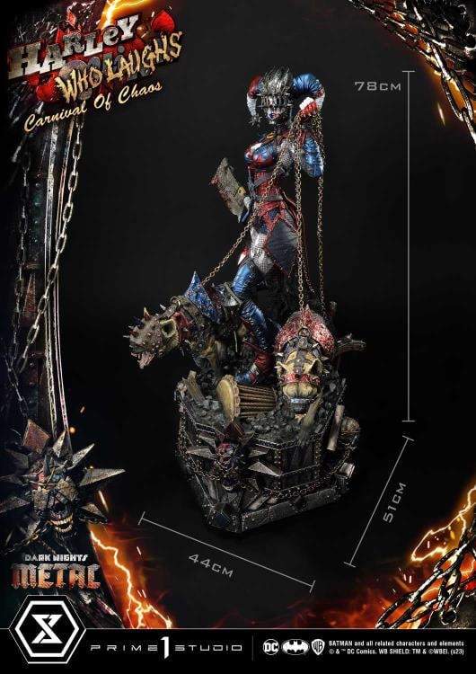 Dark Nights: Metal Museum Masterline Harley Who Laughs 1/3 Scale Statue Gallery Image 61