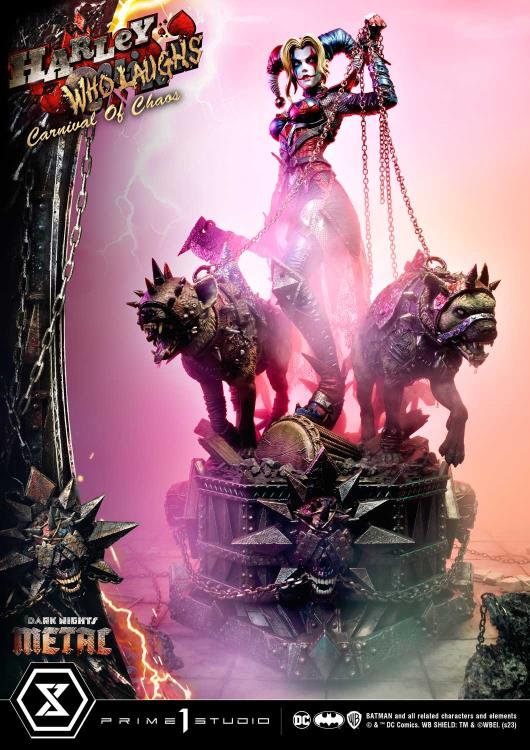 Dark Nights: Metal Museum Masterline Harley Who Laughs 1/3 Scale Statue Gallery Image 20