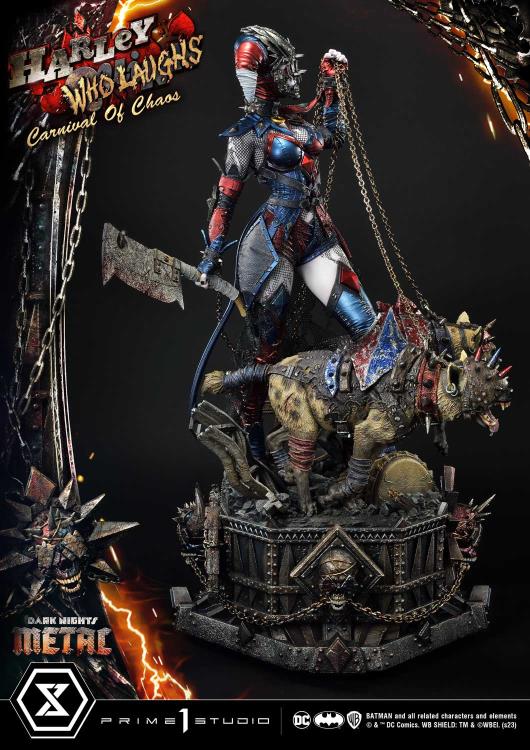 Dark Nights: Metal Museum Masterline Harley Who Laughs 1/3 Scale Statue Gallery Image 45