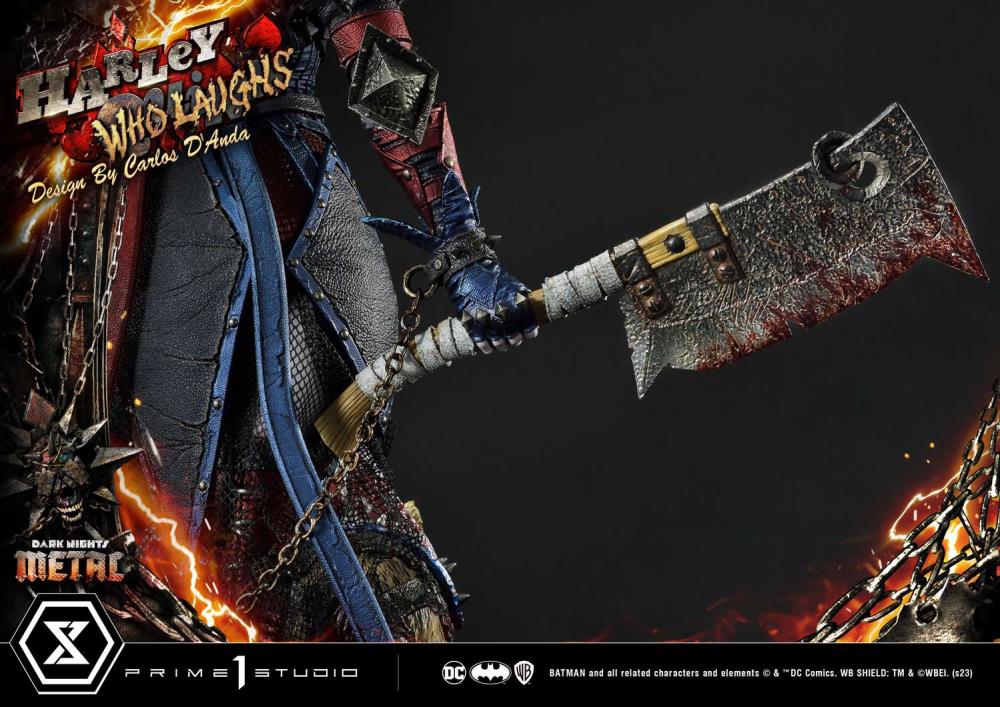 Dark Nights: Metal Museum Masterline Harley Who Laughs 1/3 Scale Statue Gallery Image 54