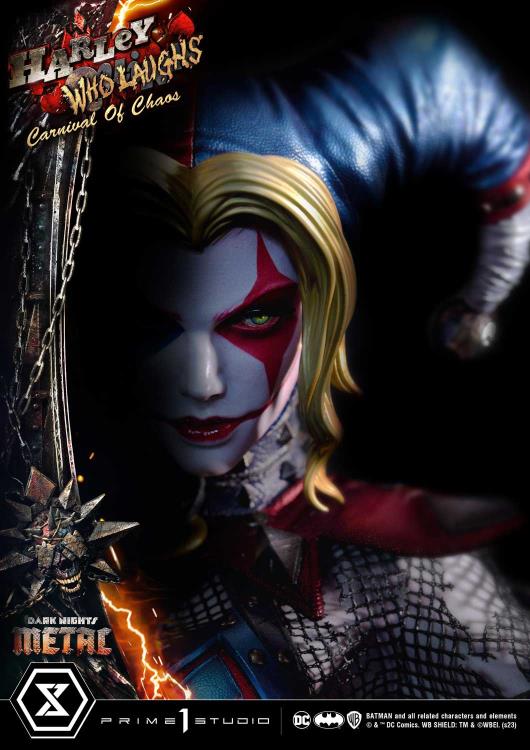 Dark Nights: Metal Museum Masterline Harley Who Laughs 1/3 Scale Statue Gallery Image 39