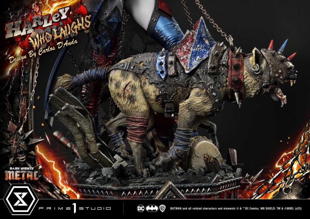 Dark Nights: Metal Museum Masterline Harley Who Laughs 1/3 Scale Statue Gallery Image 59