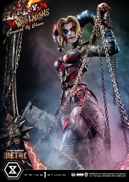Dark Nights: Metal Museum Masterline Harley Who Laughs 1/3 Scale Statue Gallery Image 18