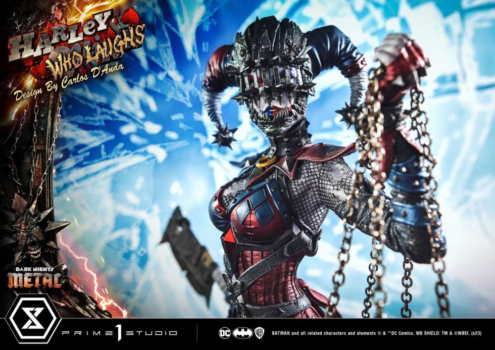 Dark Nights: Metal Museum Masterline Harley Who Laughs 1/3 Scale Statue Gallery Image 36