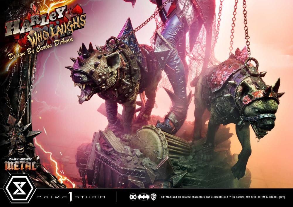 Dark Nights: Metal Museum Masterline Harley Who Laughs 1/3 Scale Statue Gallery Image 27