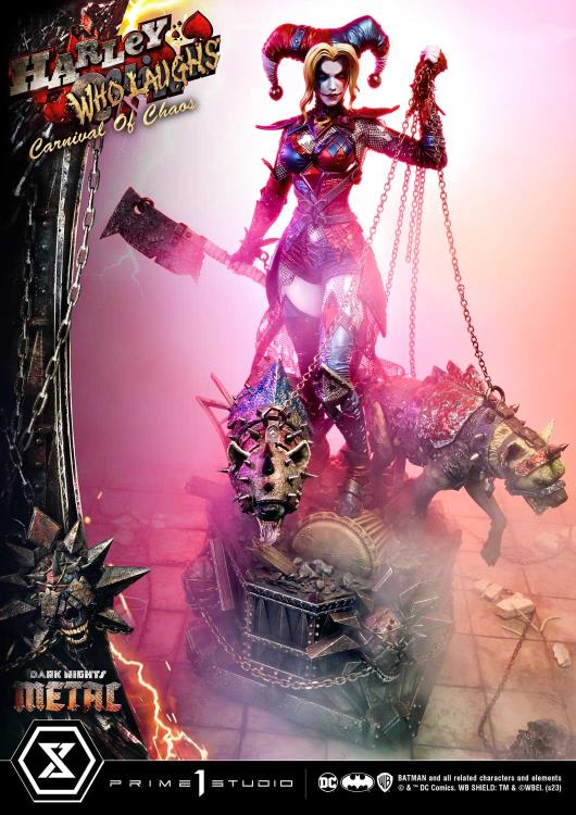 Dark Nights: Metal Museum Masterline Harley Who Laughs 1/3 Scale Statue Gallery Image 22