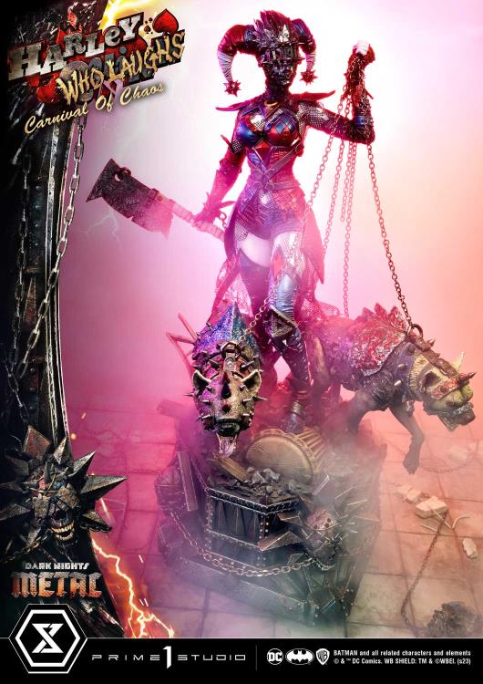 Dark Nights: Metal Museum Masterline Harley Who Laughs 1/3 Scale Statue Gallery Image 25