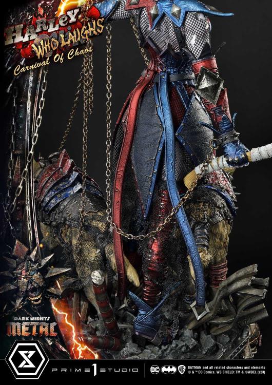 Dark Nights: Metal Museum Masterline Harley Who Laughs 1/3 Scale Statue Gallery Image 51