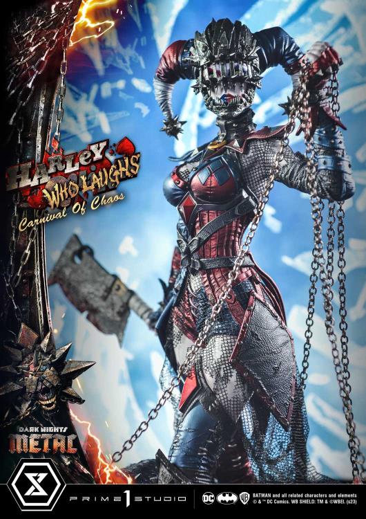 Dark Nights: Metal Museum Masterline Harley Who Laughs 1/3 Scale Statue Gallery Image 34