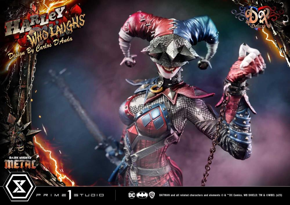 Dark Nights: Metal Museum Masterline Harley Who Laughs Deluxe 1/3