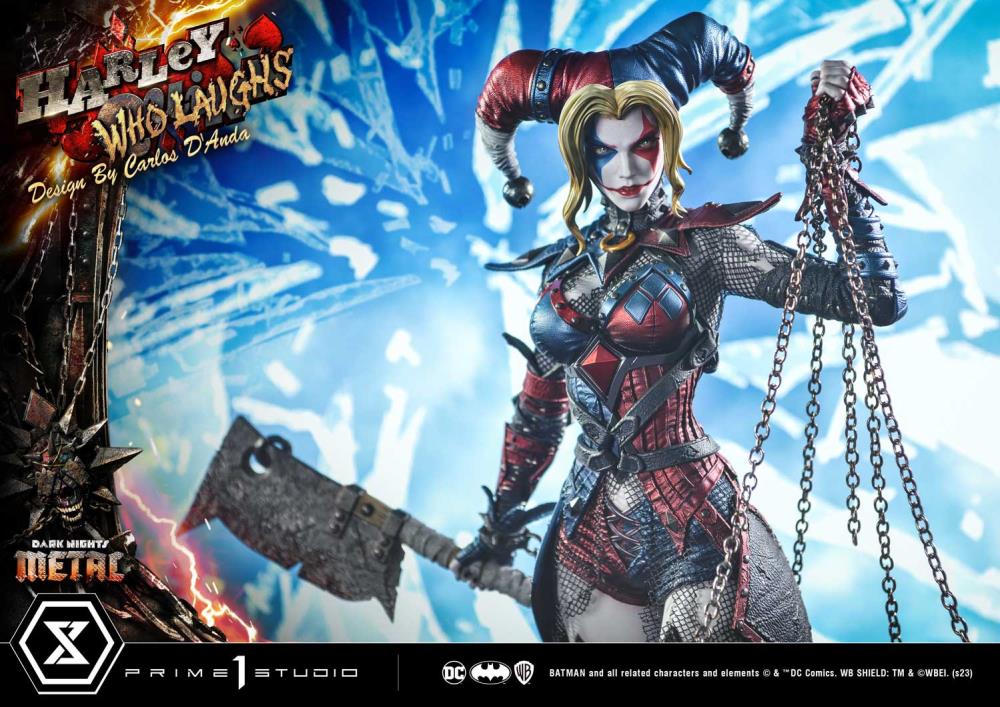 Dark Nights: Metal Museum Masterline Harley Who Laughs Deluxe 1/3