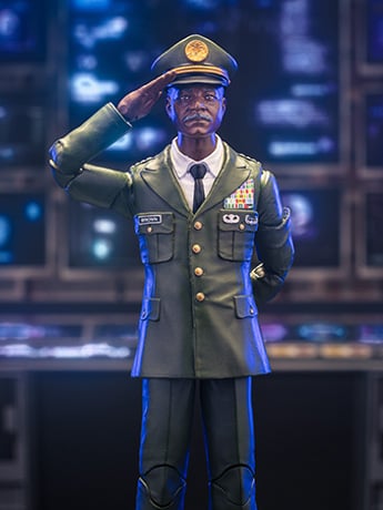 Operation: Monster Force Season Zero The General 1/12 Scale Action Figure Gallery Image 2
