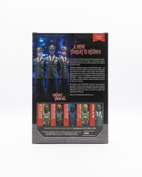 Operation: Monster Force Season Zero The General 1/12 Scale Action Figure Gallery Image 16