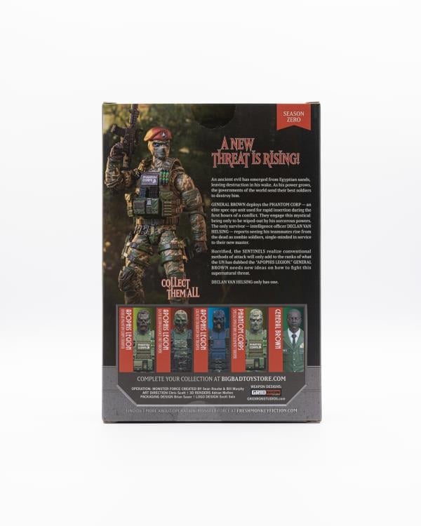 Operation: Monster Force Season Zero Phantom Corps Special Operations Detachment Trooper 1/12 Scale Action Figure Gallery Image 14