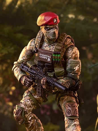 Operation: Monster Force Season Zero Phantom Corps Special Operations Detachment Trooper 1/12 Scale Action Figure Gallery Image 2
