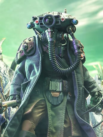 Cosmic Legions: OxKrewe: Book One, Thraxxon - Kurnn Ray Action Figure