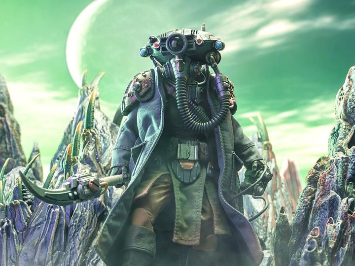 ロクオン小僧 Cosmic Legions: OxKrewe: Book One, Thraxxon - Kurnn Ray Action Figure