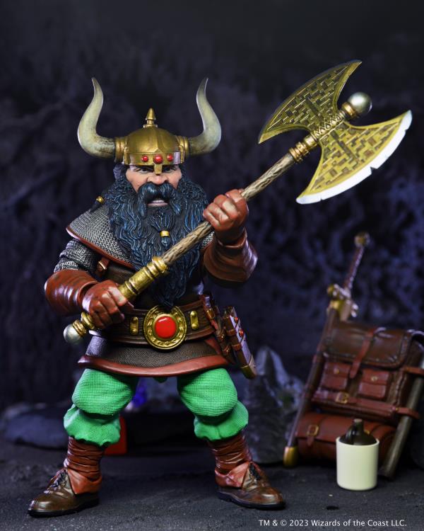 Dungeons & Dragons Ultimate Elkhorn the Good Dwarf Fighter Action Figure Gallery Image 9