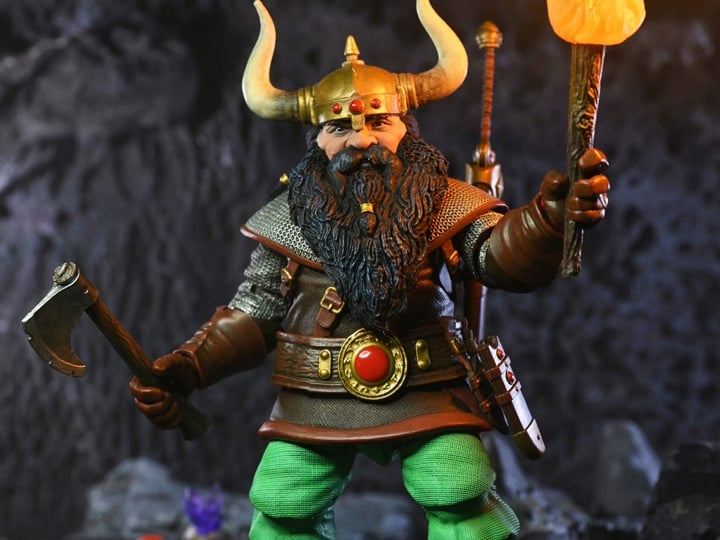 Dungeons & Dragons Ultimate Elkhorn the Good Dwarf Fighter Action Figure Gallery Image 1