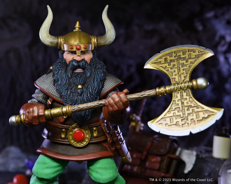Dungeons & Dragons Ultimate Elkhorn the Good Dwarf Fighter Action Figure Gallery Image 8