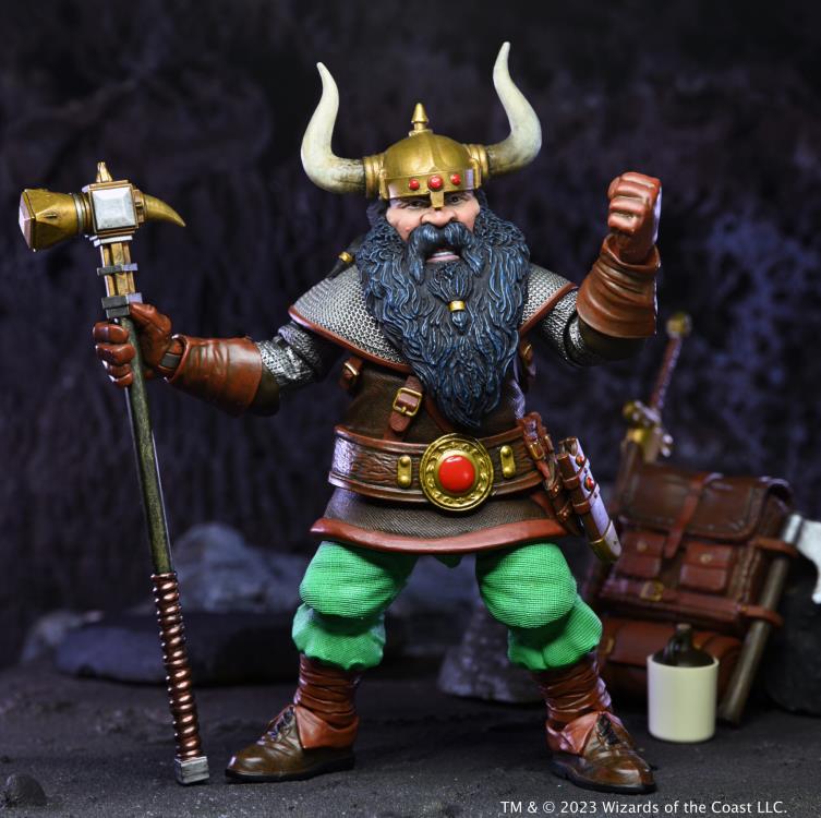 Dungeons & Dragons Ultimate Elkhorn the Good Dwarf Fighter Action Figure Gallery Image 10
