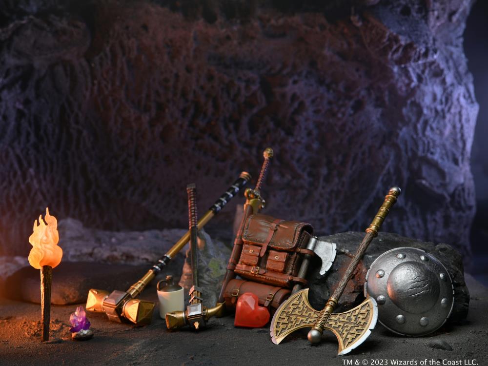Dungeons & Dragons Ultimate Elkhorn the Good Dwarf Fighter Action Figure Gallery Image 14
