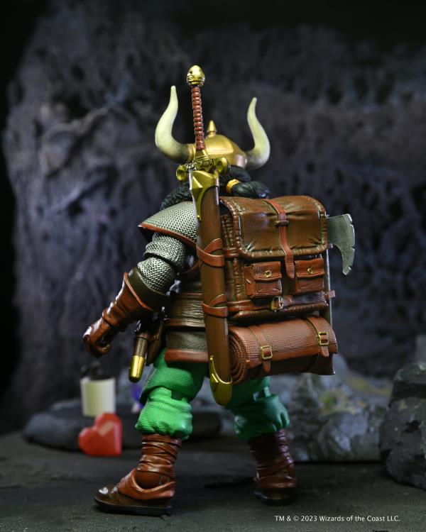 Dungeons & Dragons Ultimate Elkhorn the Good Dwarf Fighter Action Figure Gallery Image 6