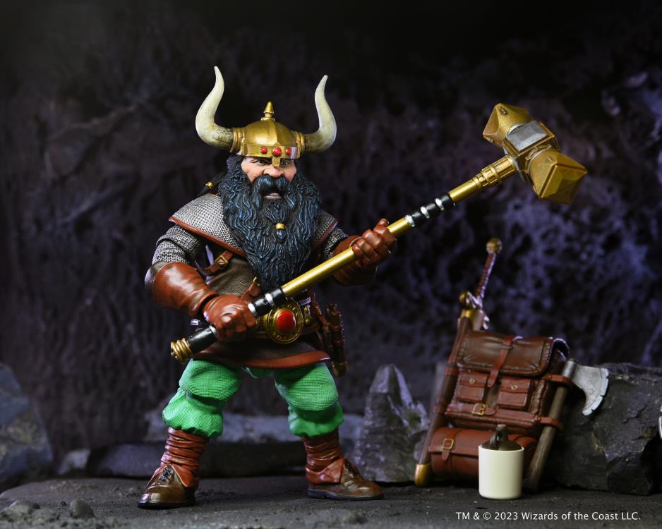 Dungeons & Dragons Ultimate Elkhorn the Good Dwarf Fighter Action Figure Gallery Image 11