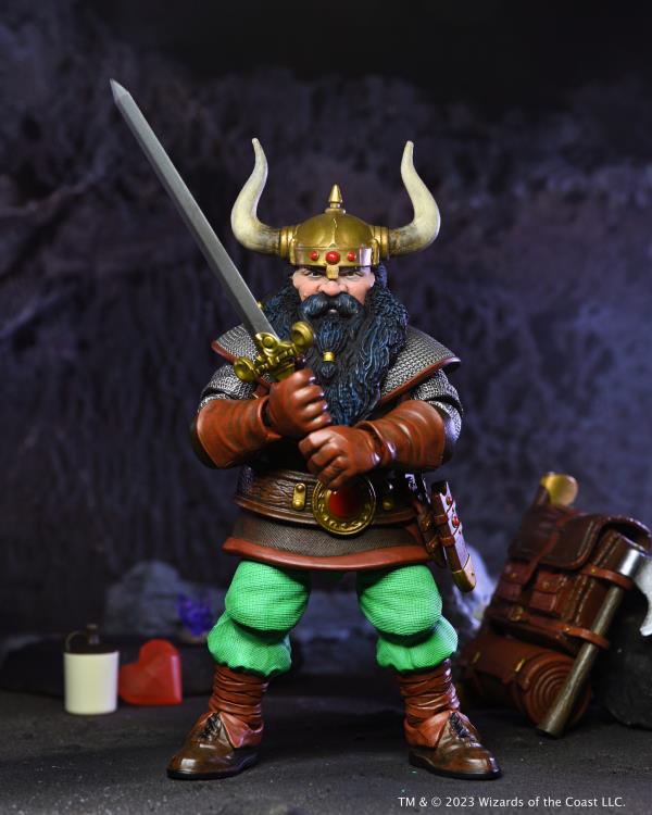 Dungeons & Dragons Ultimate Elkhorn the Good Dwarf Fighter Action Figure Gallery Image 7