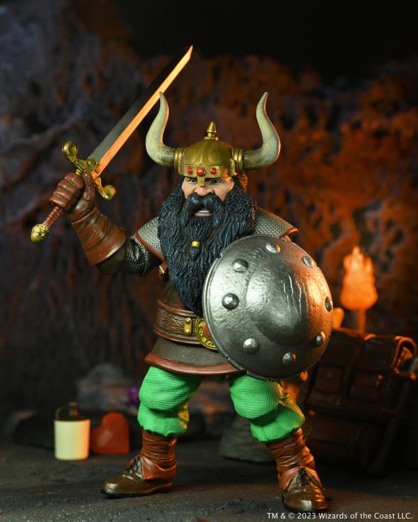 Dungeons & Dragons Ultimate Elkhorn the Good Dwarf Fighter Action Figure Gallery Image 4