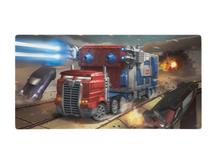 Transformers Powermaster Optimus Prime Gaming Mouse Pad Gallery Image 1