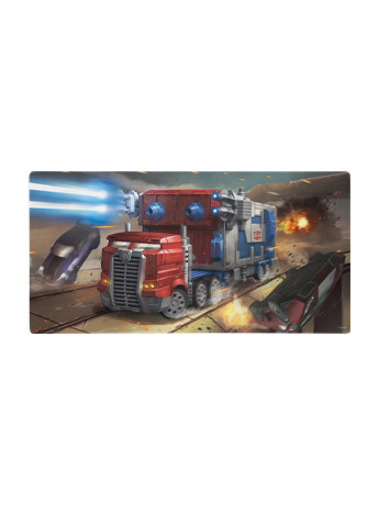 Transformers Powermaster Optimus Prime Gaming Mouse Pad Gallery Image 2