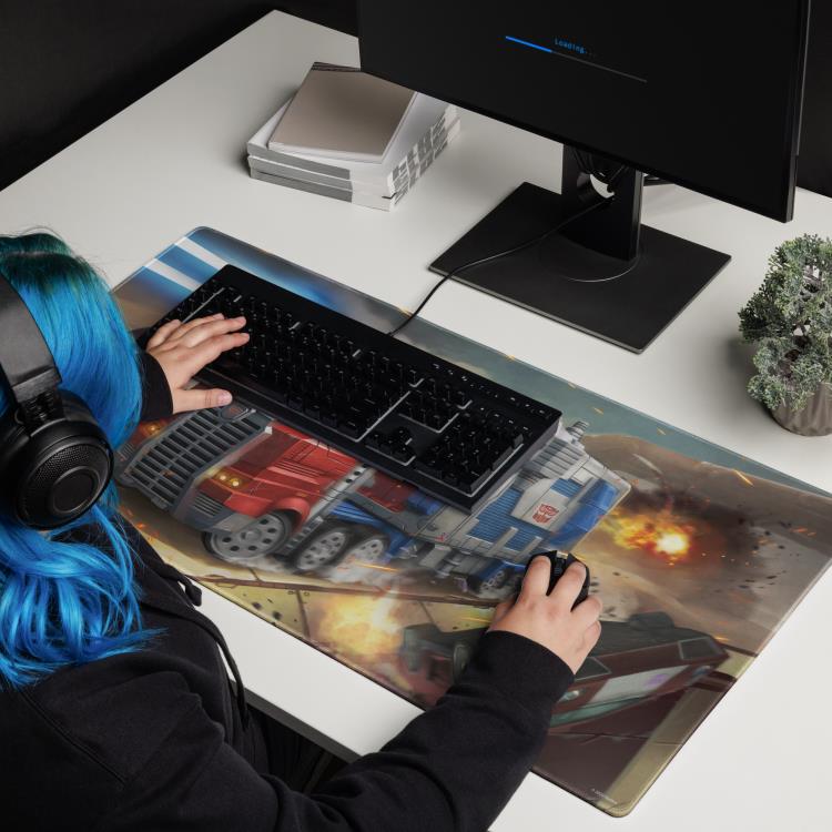 Transformers Powermaster Optimus Prime Gaming Mouse Pad Gallery Image 7