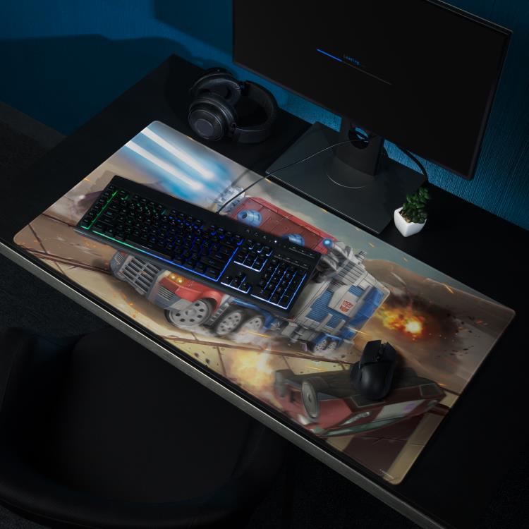 Transformers Powermaster Optimus Prime Gaming Mouse Pad Gallery Image 8