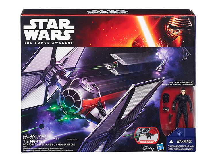 Star Wars 3.75" First Order Special Forces Tie Fighter (The Force Awakens) Gallery Image 2