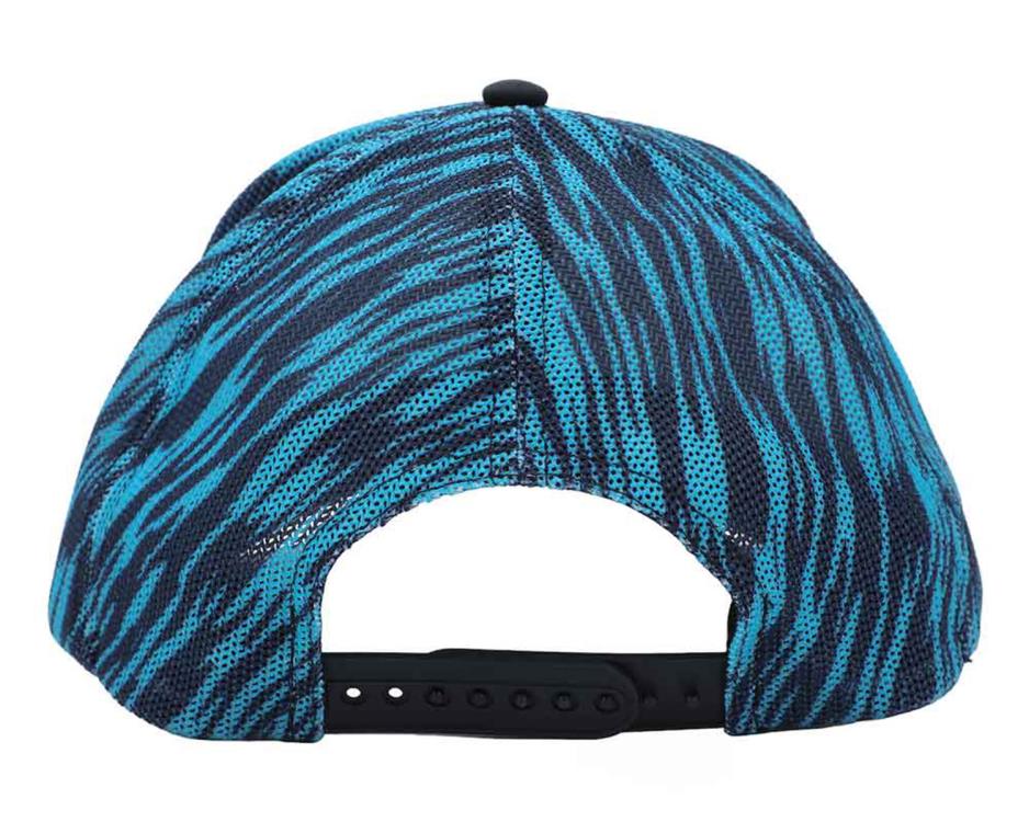 Dragon Ball Z Trunks Katakana Black & Blue Pre-Curved Snapback Hat Gallery Image 5