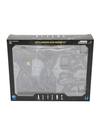 Aliens 35th Anniversary Alien Warriors (Battle Damaged) 1:18 Scale