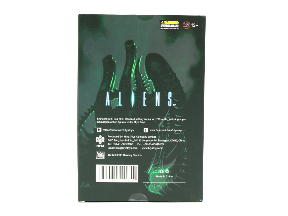 Aliens Alien Warrior (Green) 1:18 Scale Exclusive Figure Gallery Image 4