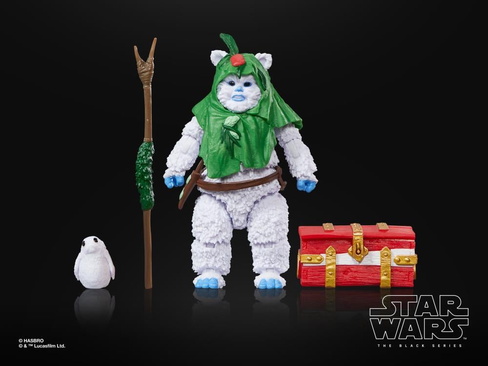 Star Wars: The Black Series 6" Ewok (Holiday Edition) Figure Gallery Image 7