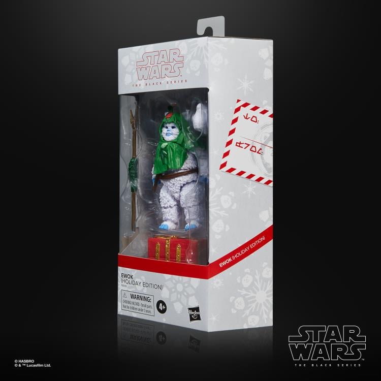 Star Wars: The Black Series 6" Ewok (Holiday Edition) Figure Gallery Image 9