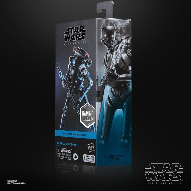 Star Wars: The Black Series Gaming Greats 6" KX Security Droid (Jedi: Survivor) Exclusive Gallery Image 10
