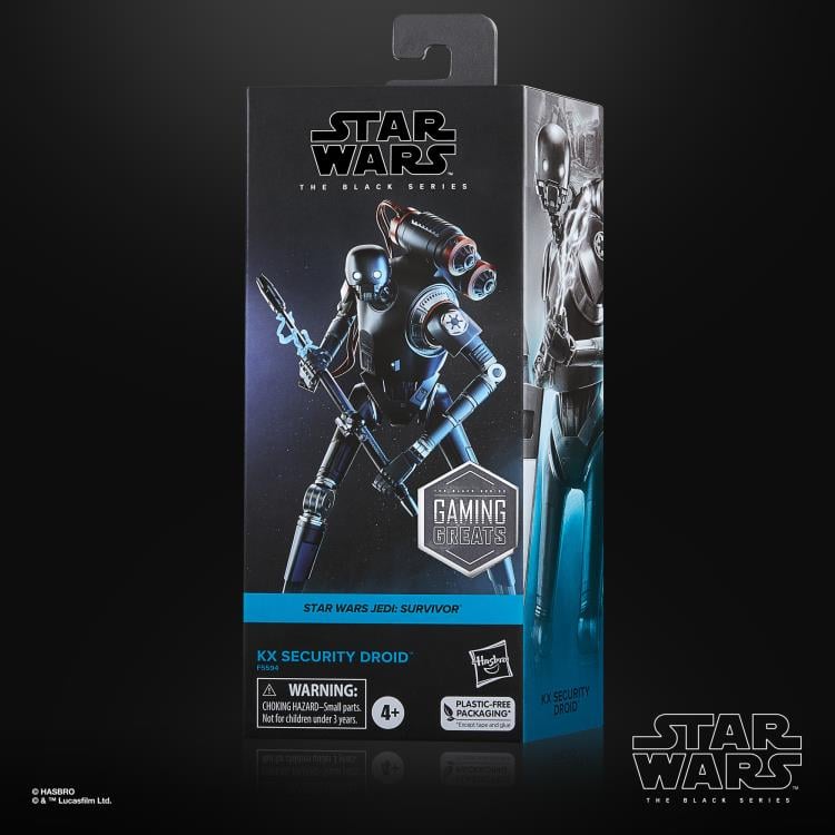 Star Wars: The Black Series Gaming Greats 6" KX Security Droid (Jedi: Survivor) Exclusive Gallery Image 9