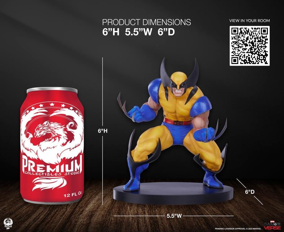 Marvel Gamerverse Classics Wolverine 1/10 Scale Statue