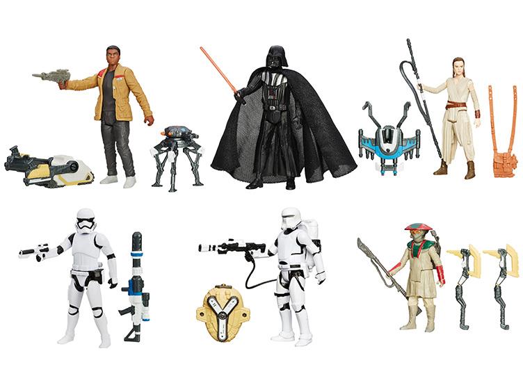 Star Wars 3.75" Snow and Desert Figure Wave 1 Set of 6 Gallery Image 1