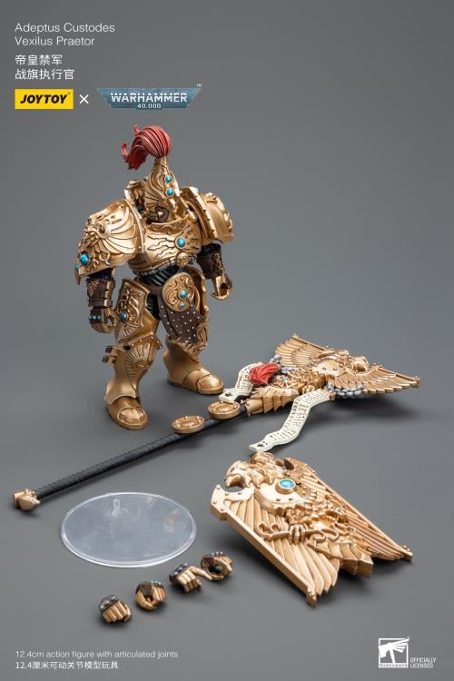 Warhammer 40K Adeptus Custodes Vexilus Praetor 1/18 Scale Action Figure Gallery Image 10