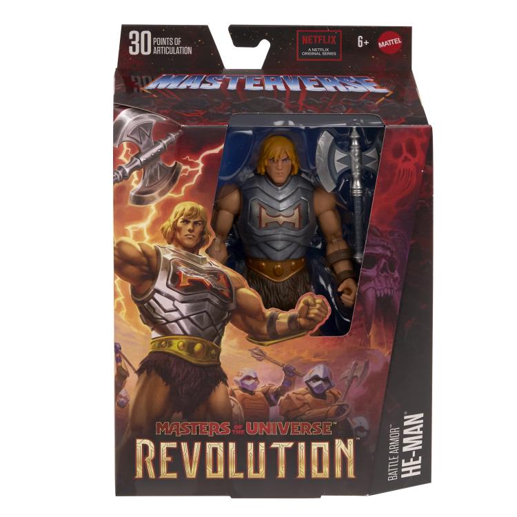 Masters of the Universe: Revolution Masterverse Battle Armor He-Man Gallery Image 8
