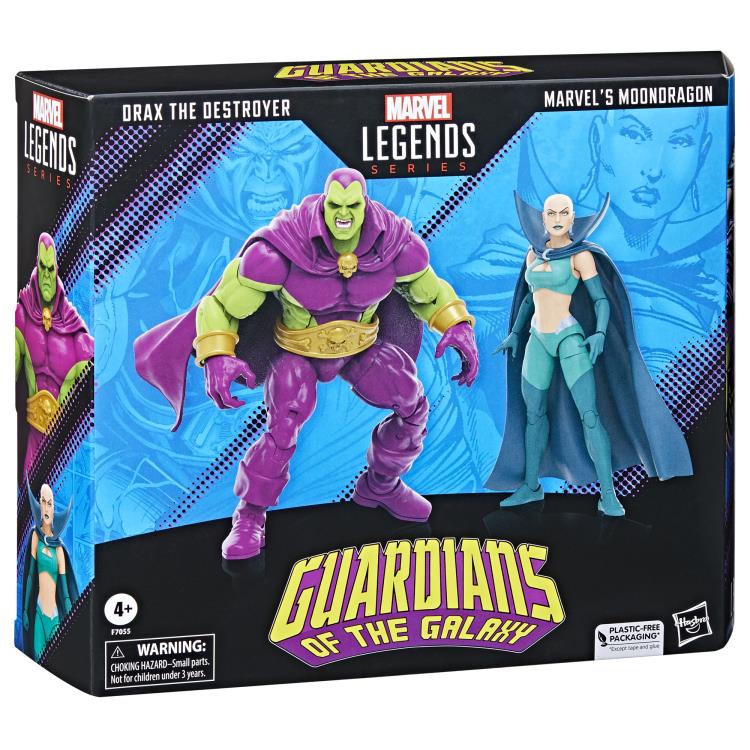Guardians of the Galaxy Marvel Legends Drax the Destroyer and Marvel's Moondragon Two-Pack Action Figure Exclusive Gallery Image 13