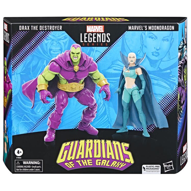 Guardians of the Galaxy Marvel Legends Drax the Destroyer and Marvel's Moondragon Two-Pack Action Figure Exclusive Gallery Image 12